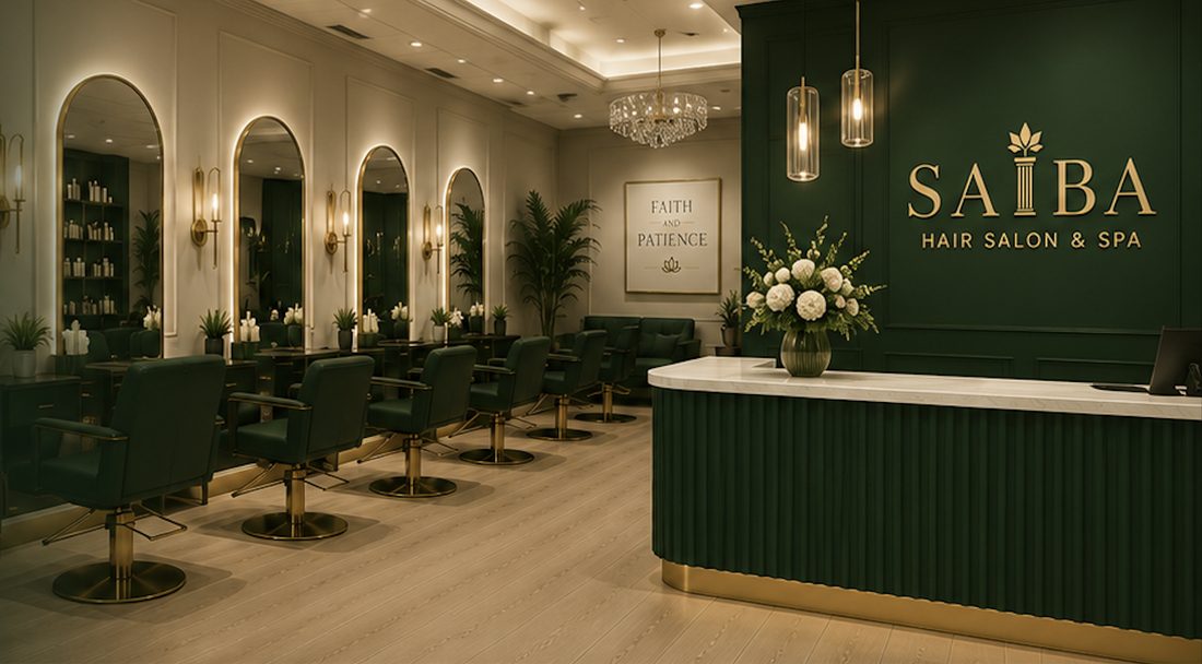 Saiba Hair Salon & Spa interior